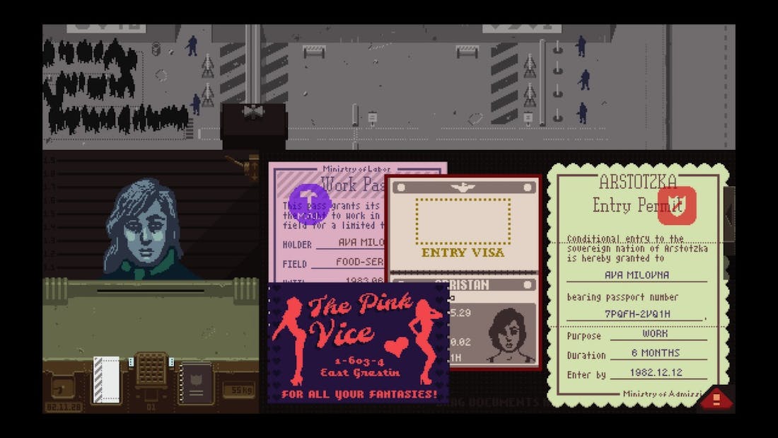 papers please.jpg Gratis Papers, Please-demake haalt inspiratie uit Game and Watch