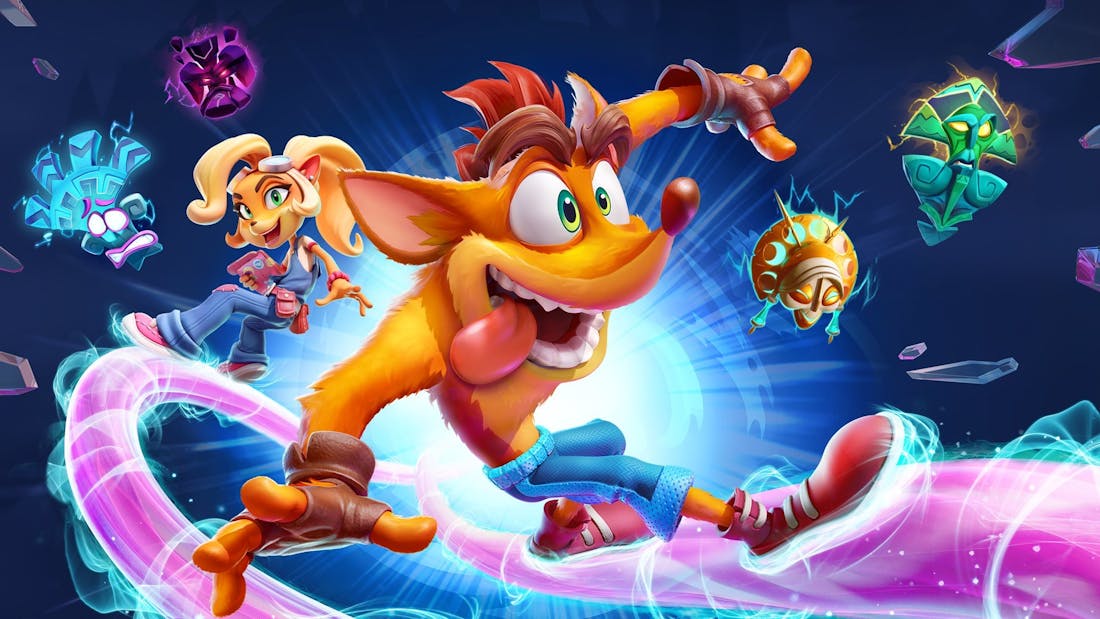Crash Bandicoot 4: It's About Time Beelden vroege versie van Crash Bandicoot Wumpa League uitgelekt