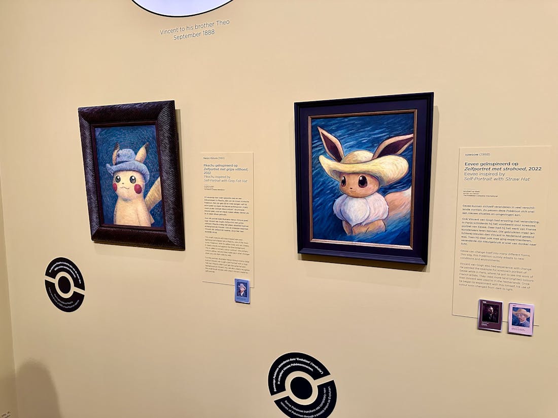 Pokémon Van Gogh Pokémon-Van Gogh-expositie zorgt voor chaotische opkomst