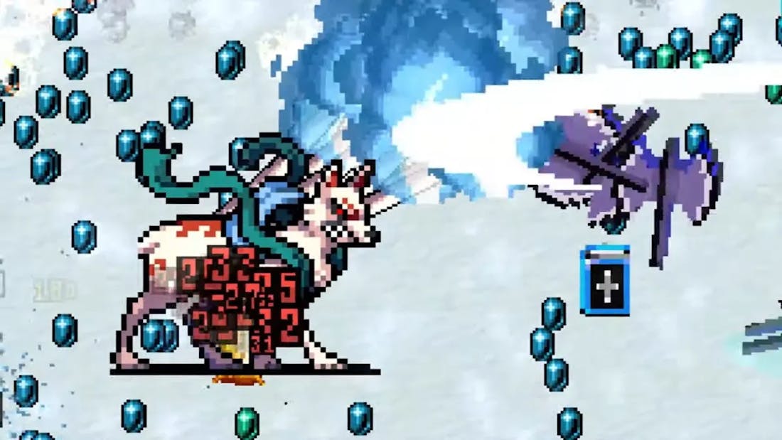 Vampire Survivors Gratis Vampire Survivors-update draait om Halloween en de winter