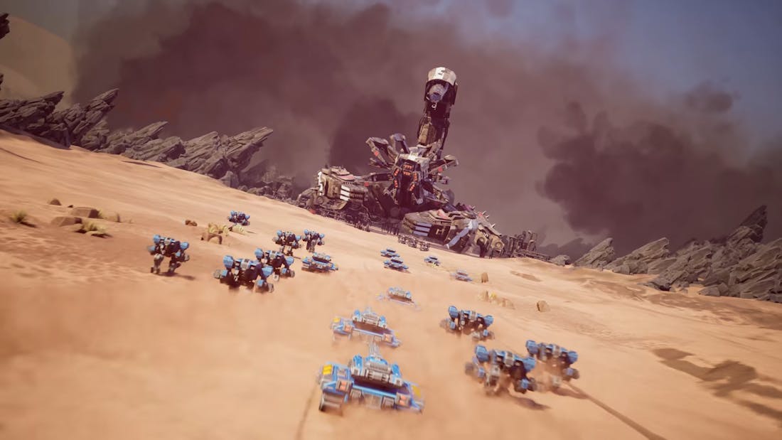 Industrial Annihilation Planetary Annihilation-makers laten zich inspireren door Factorio voor nieuwe game