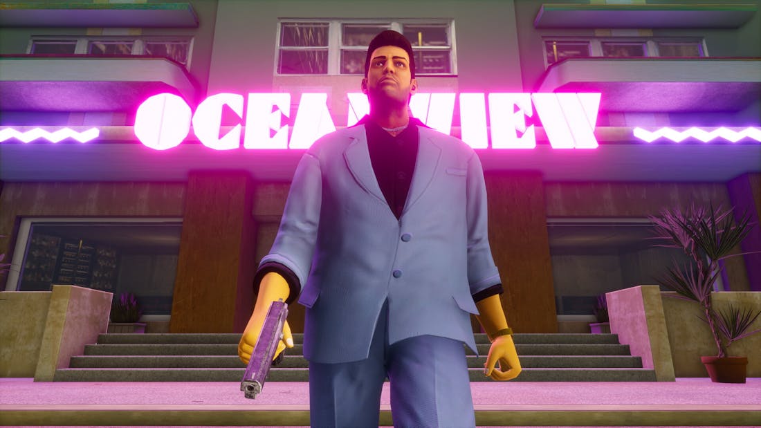 Grand Theft Auto: Vice City GTA Trilogy-maker negatief over verwijderen van studionaam uit de intro