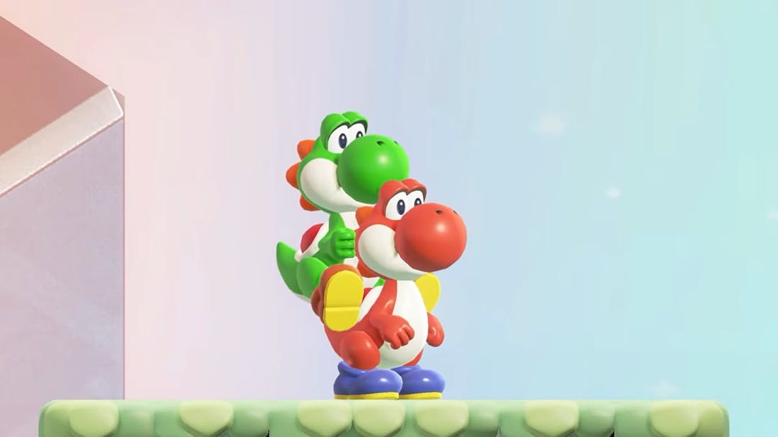 Super Mario Bros. Wonder Nintendo overwoog Yoshi met eieren te laten gooien in Super Mario Bros. Wonder