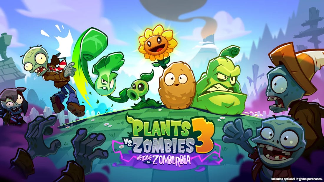 Plants vs. Zombies 3: Welcome to Zomburbia Plants vs. Zombies 3 nu speelbaar op iOS en Android