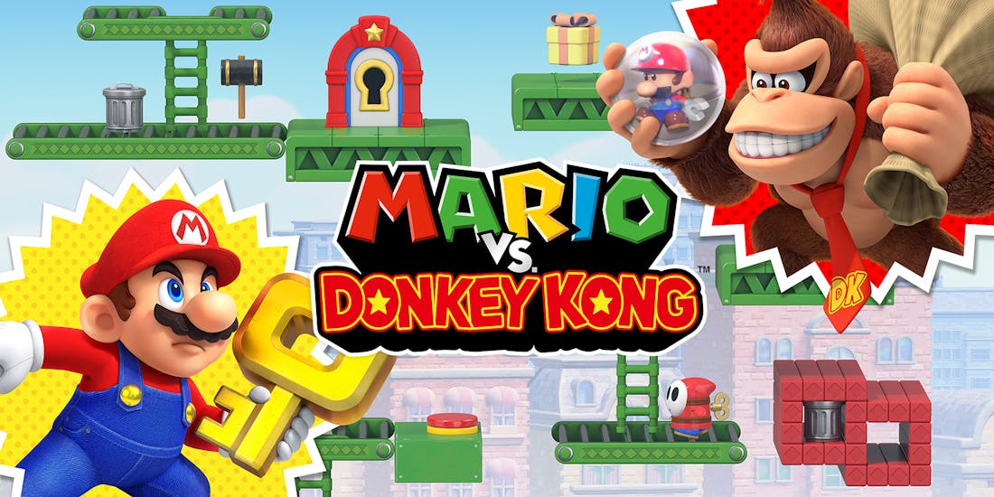 Mario vs Donkey Kong Demo van Mario vs. Donkey Kong is nu verkrijgbaar