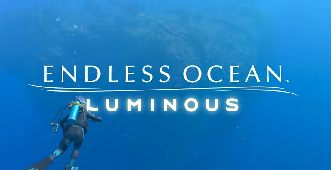 Endless Ocean Luminous Nieuwe Endless Ocean Luminous-trailer toont gevarieerde omgevingen