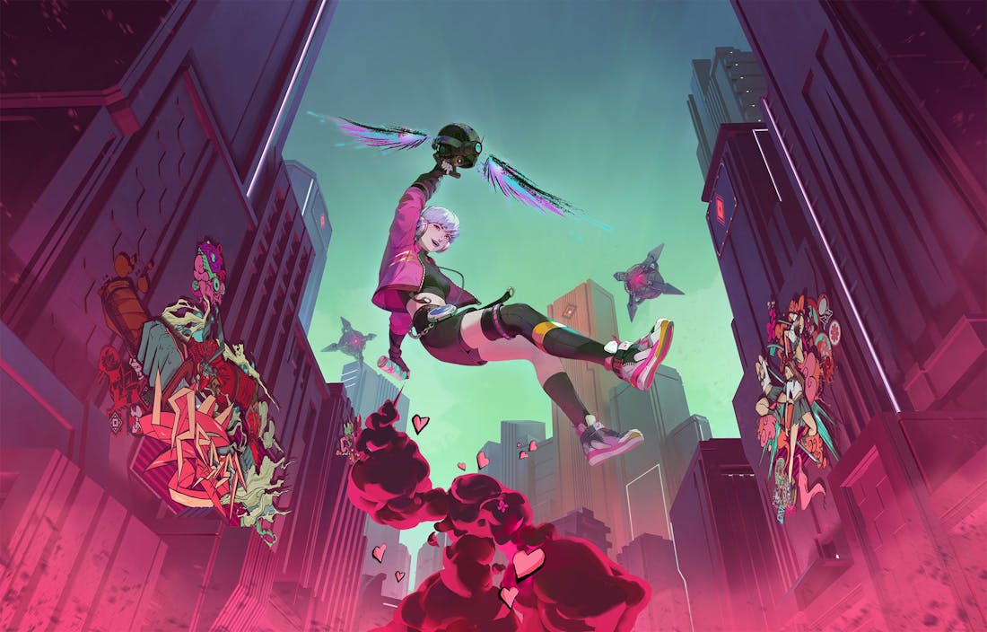 RKGK / Rakugaki Futuristische 3D-platformer RKGK / Rakugaki aangekondigd