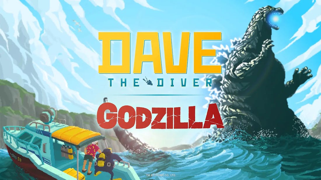 Dave the Diver Gratis Godzilla-dlc voor Dave the Diver verschijnt volgende week