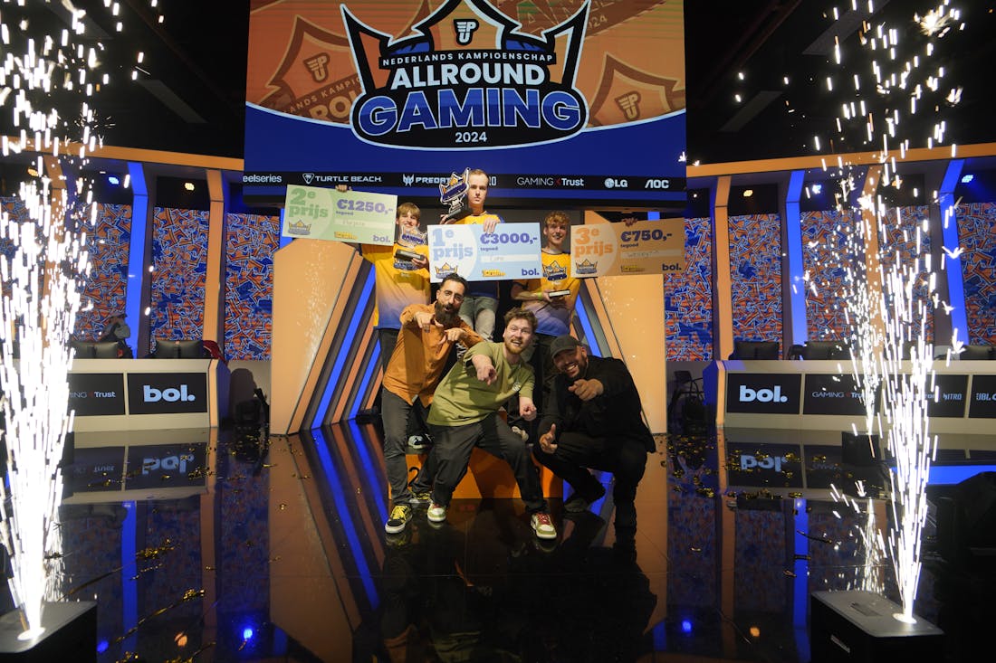 Winnaar NK Allround Gaming Cone wint Nederlands kampioenschap Allround Gaming