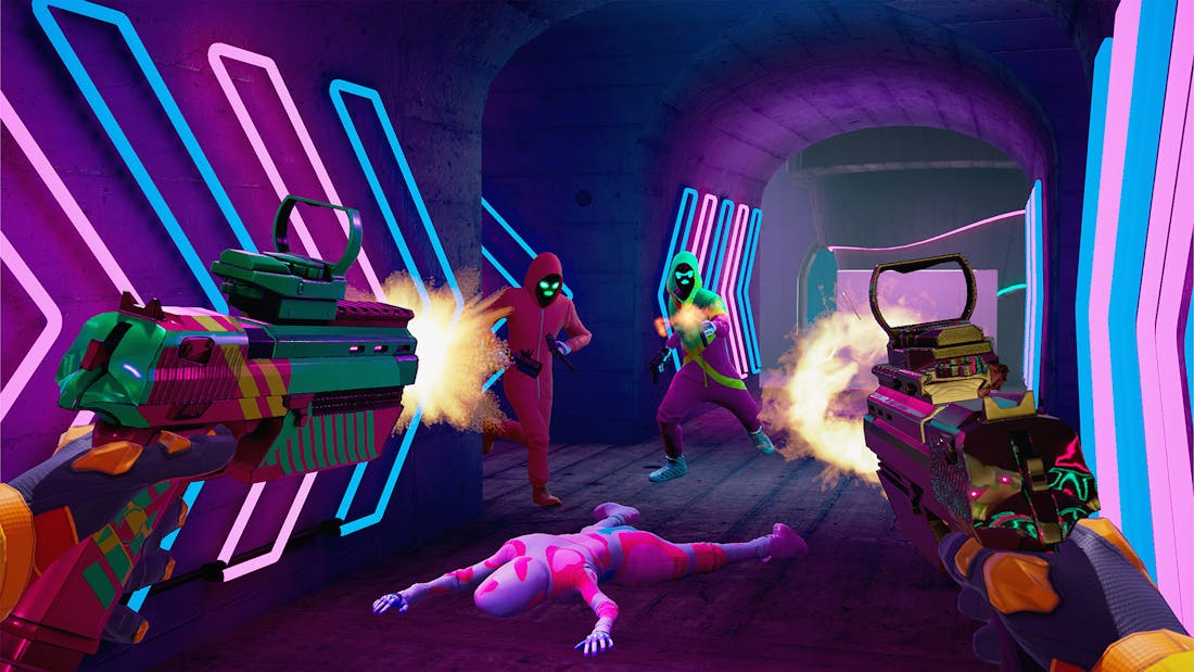 Frenzies Chaotische multiplayershooter Frenzies aangekondigd voor PS VR2 en Quest