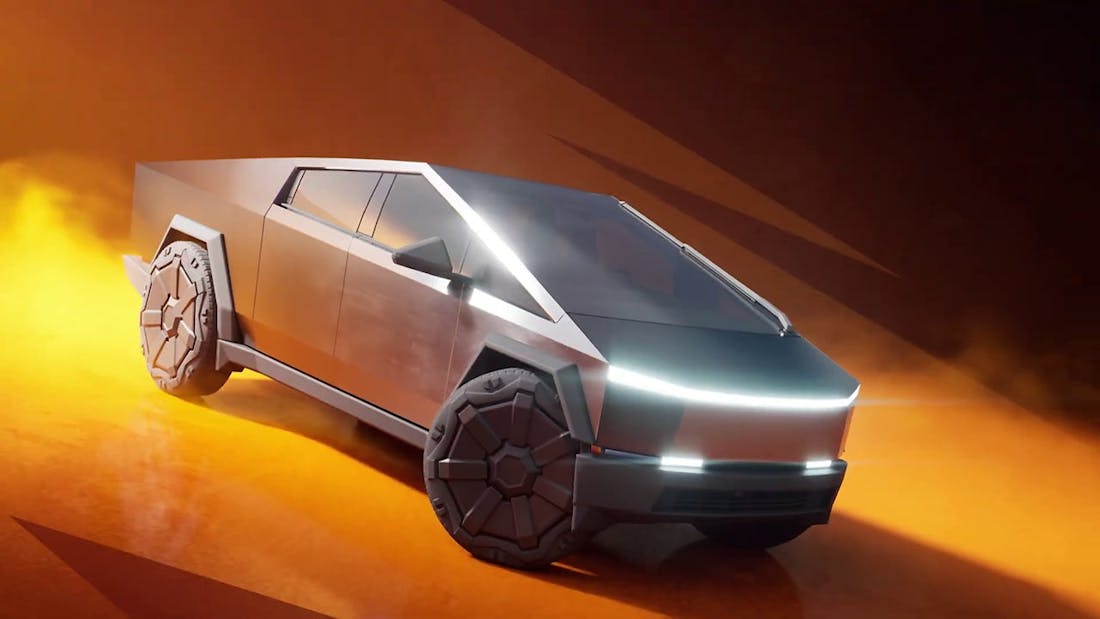 Fortnite Tesla's Cybertruck arriveert vandaag in Fortnite