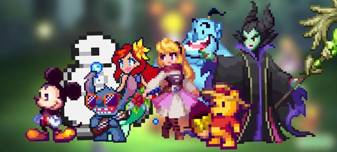 Disney Pixel RPG Eerste beelden van free-to-play-game Disney Pixel RPG getoond