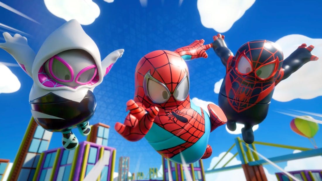 Fall Guys Spider-Man-skins vanaf vandaag beschikbaar in Fall Guys