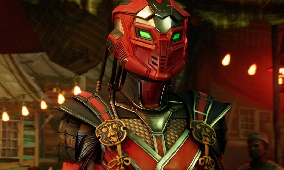 Mortal Kombat 1 Sektor uit Mortal Kombat 1-uitbreiding Khaos Reigns getoond