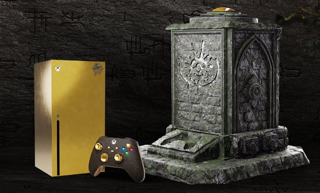 xbox Bethesda onthult gelimiteerd verkrijgbare Xbox in de stijl van Indiana Jones