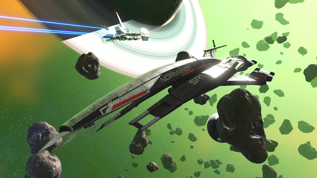 No Man's Sky No Man's Sky-update voegt cross-saves en Mass Effect-schip toe