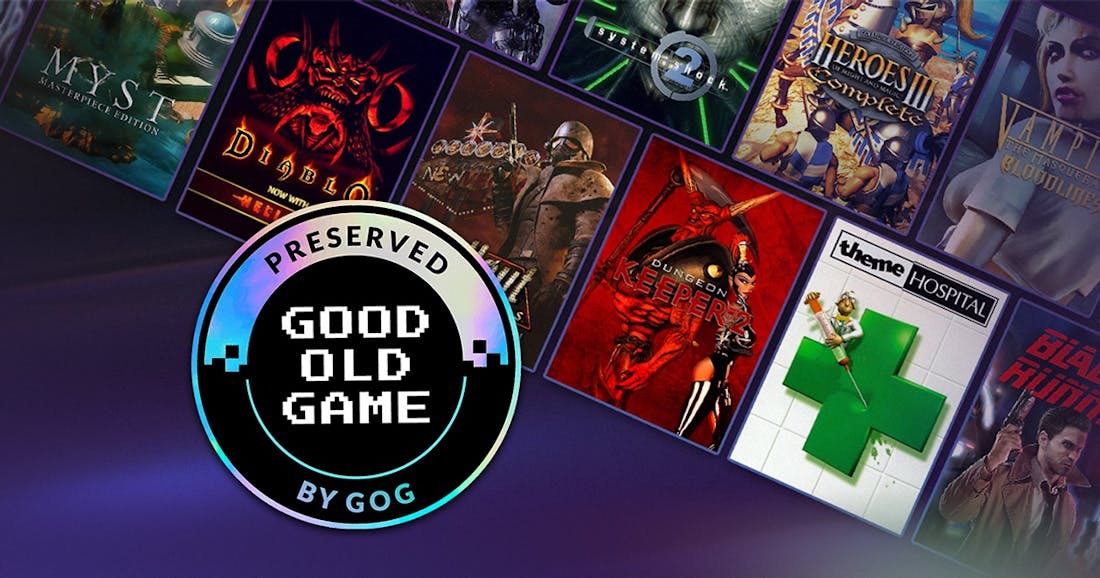 GOG Preservation Program van GOG houdt klassieke games speelbaar