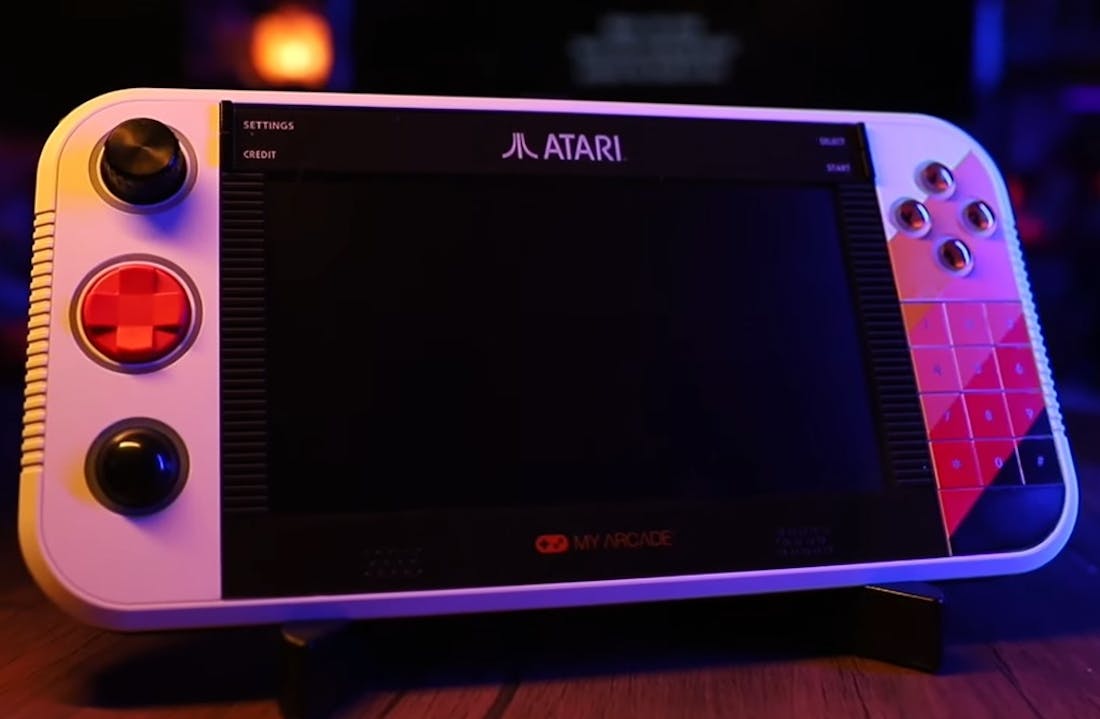 Gamestation Go Atari werkt aan Gamestation Go-handheld