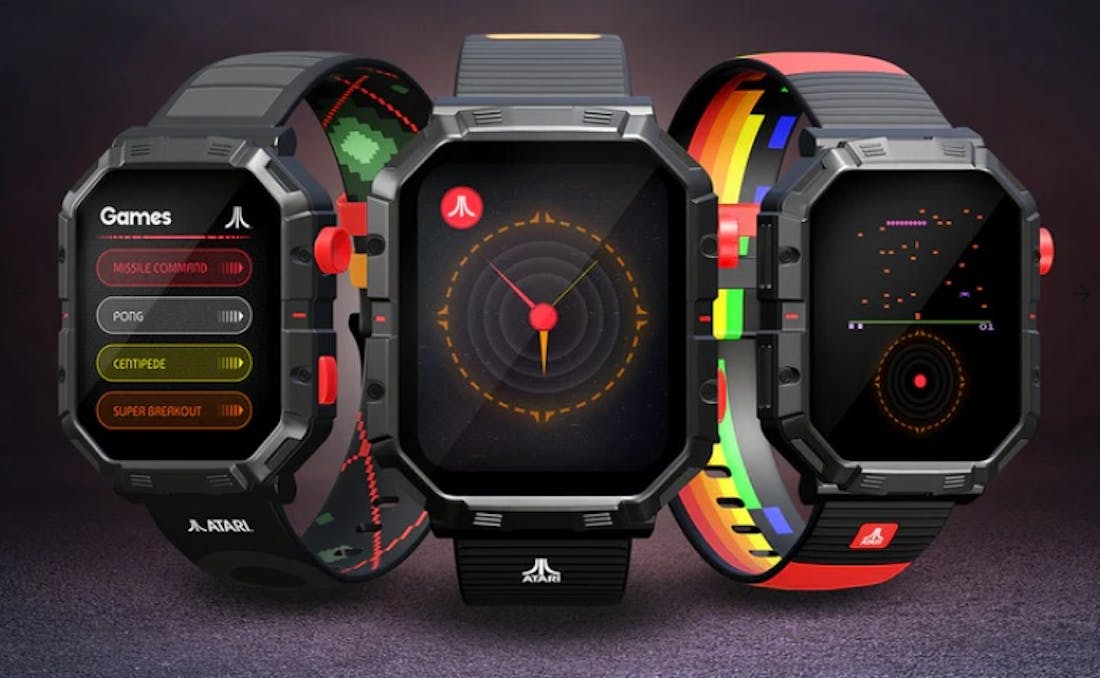 Atari 2600 My Play Watch Atari onthult smartwatch met vier klassieke games