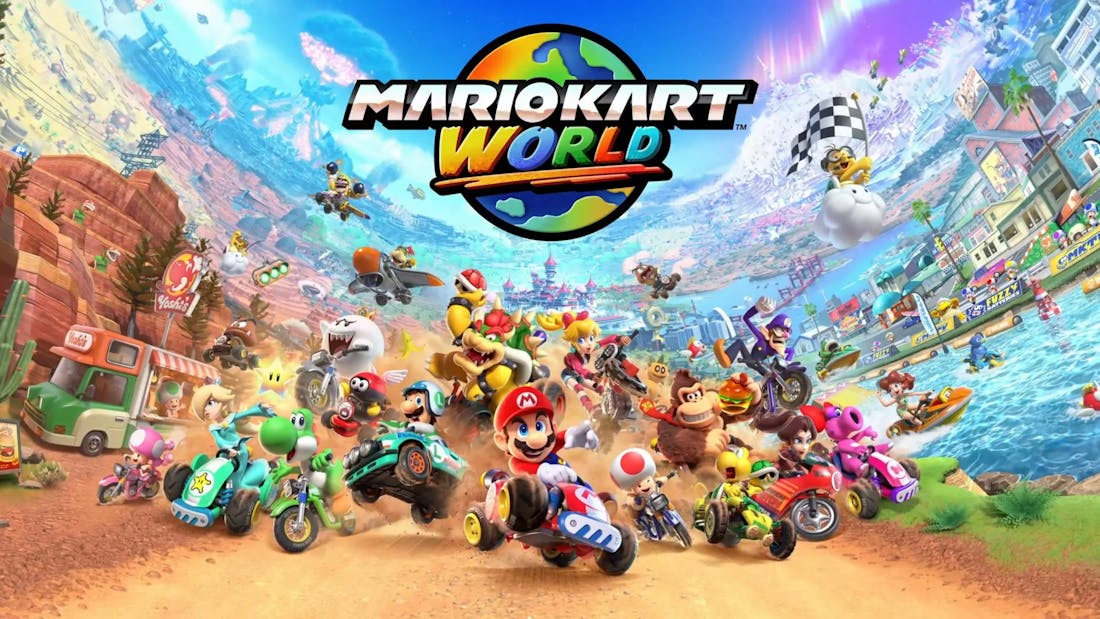 Mario Kart World Mario Kart World aangekondigd voor Switch 2