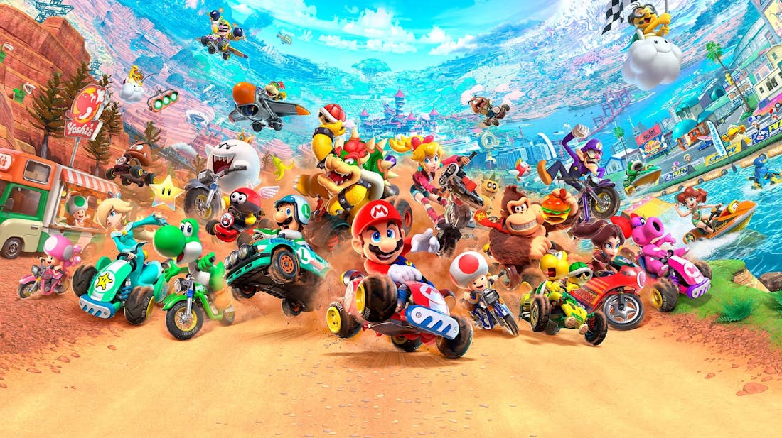 Mario Kart World De ontwikkeling van Mario Kart World begon in 2017