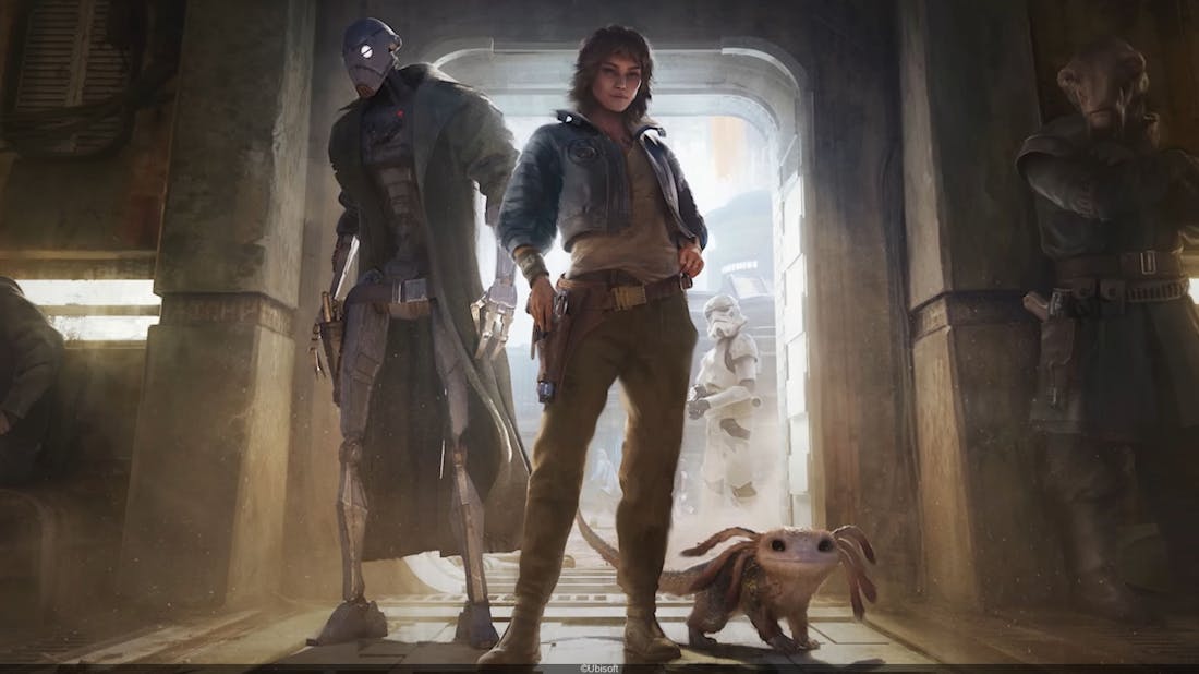 Star Wars Outlaws Star Wars Outlaws grafisch verbeterd op Nintendo Switch 2