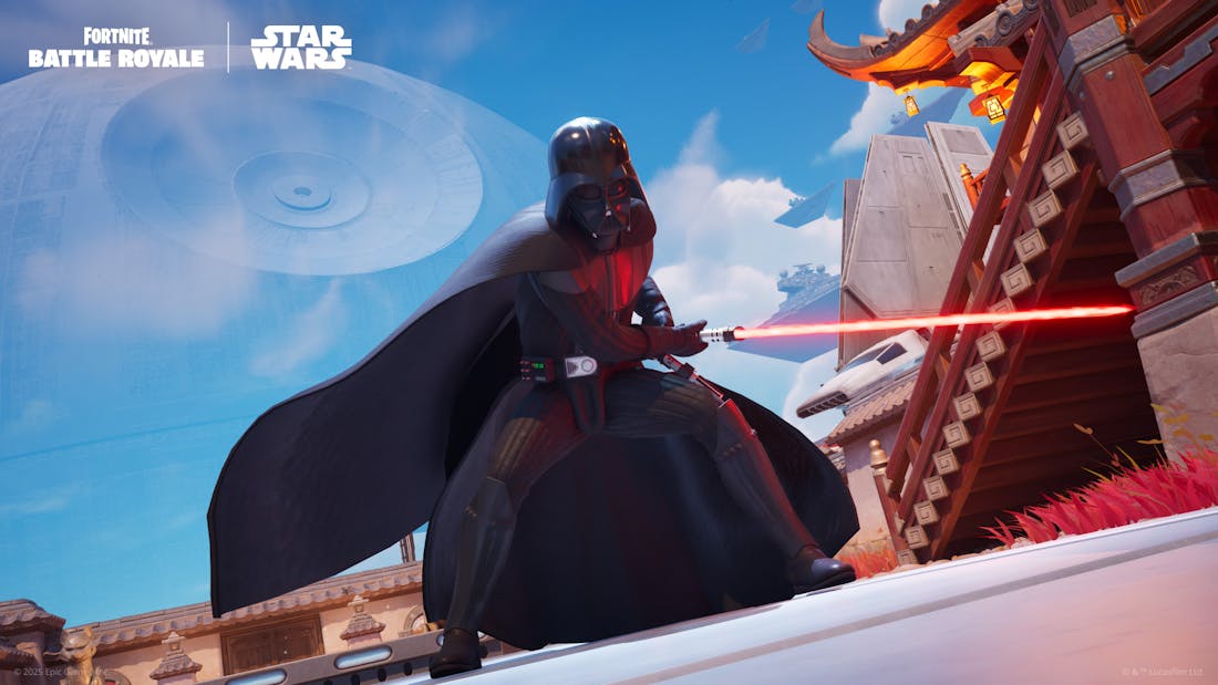 Fortnite Fortnite-spelers praten met door AI aangestuurde Darth Vader