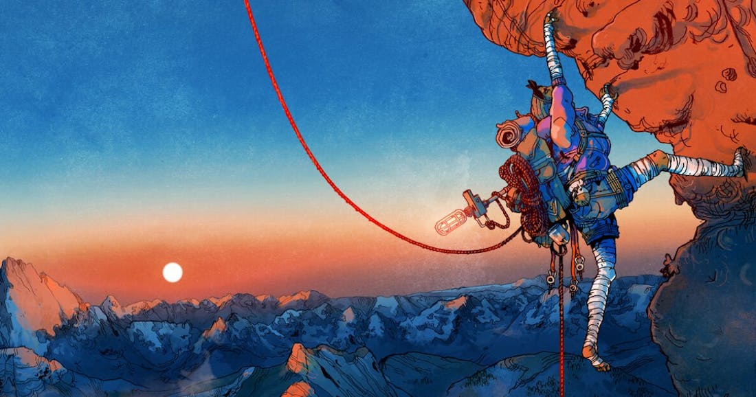 Cairn Bergbeklimgame Cairn arriveert in november