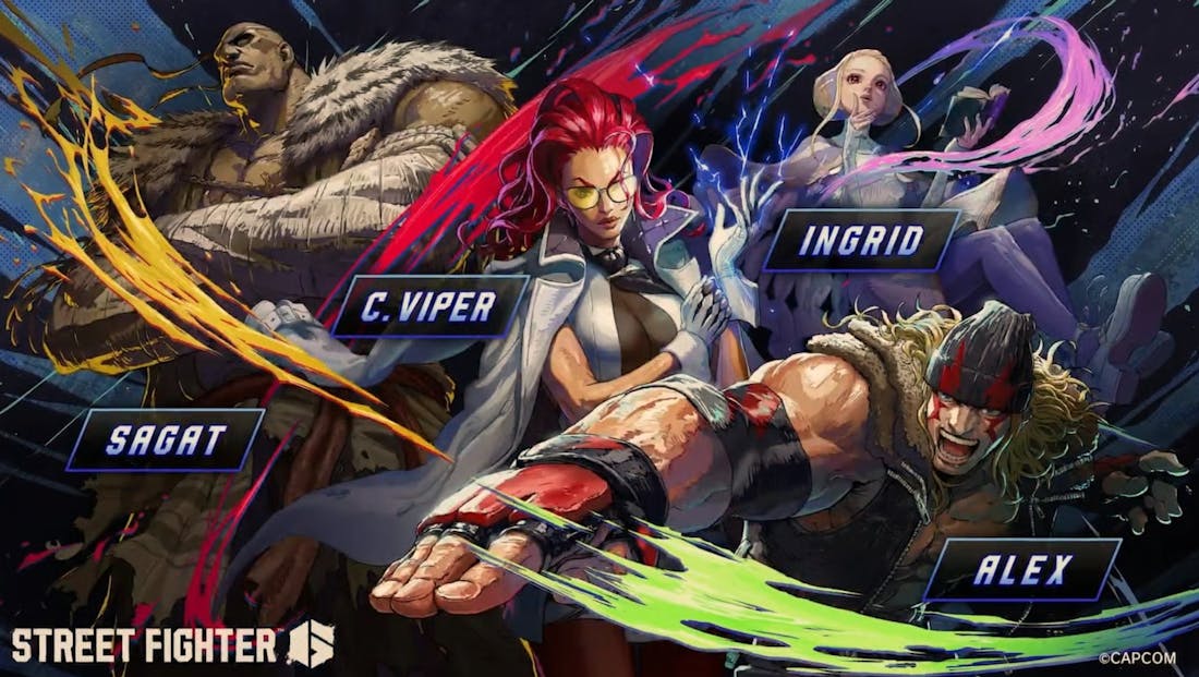 Street Fighter 6 Sagat, C. Viper, Alex en Ingrid komen naar Street Fighter 6