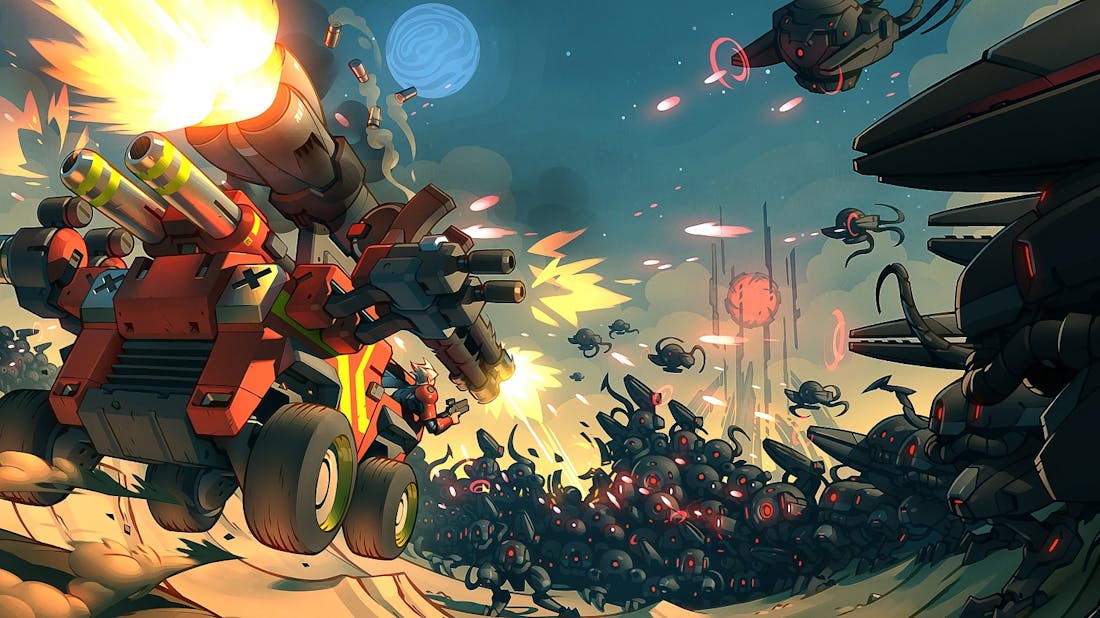 TerraTech Legion Bouw je eigen gewapende voertuigen in TerraTech Legion