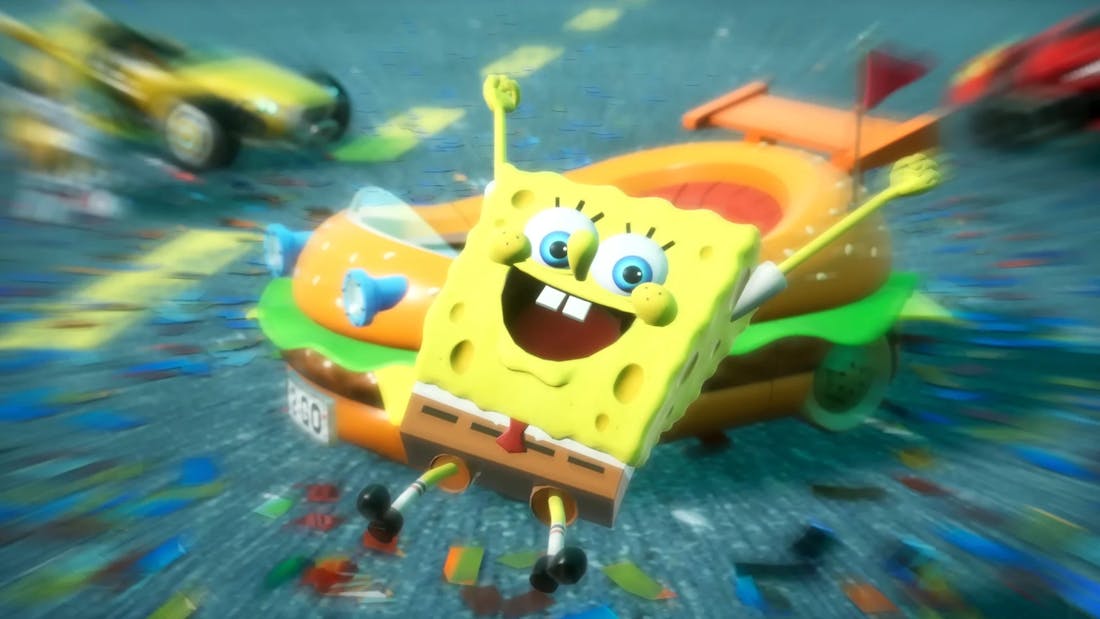 Sonic Racing: Crossworlds Spongebob Squarepants aanwezig in Sonic Racing: Crossworlds