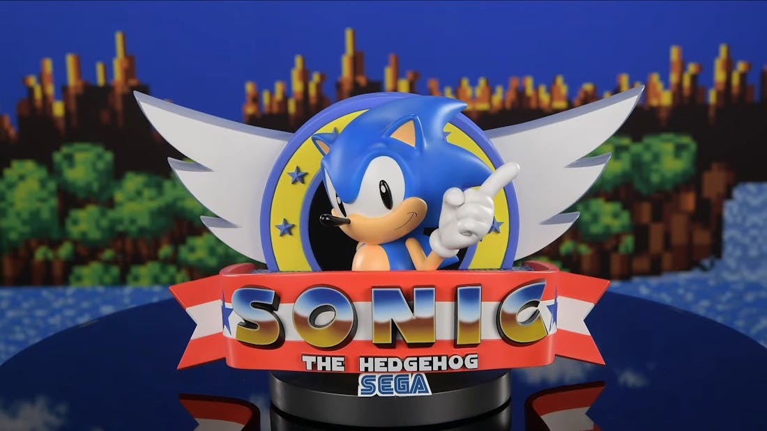 Sonic the Hedgehog First 4 Figures komt met replica van Sonic the Hedgehog-titelscherm