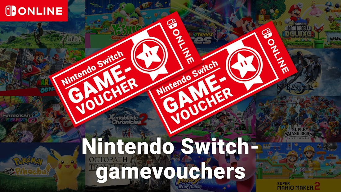 Nintendo Switch Game Voucher Nintendo stopt begin 2026 met Switch Game Vouchers