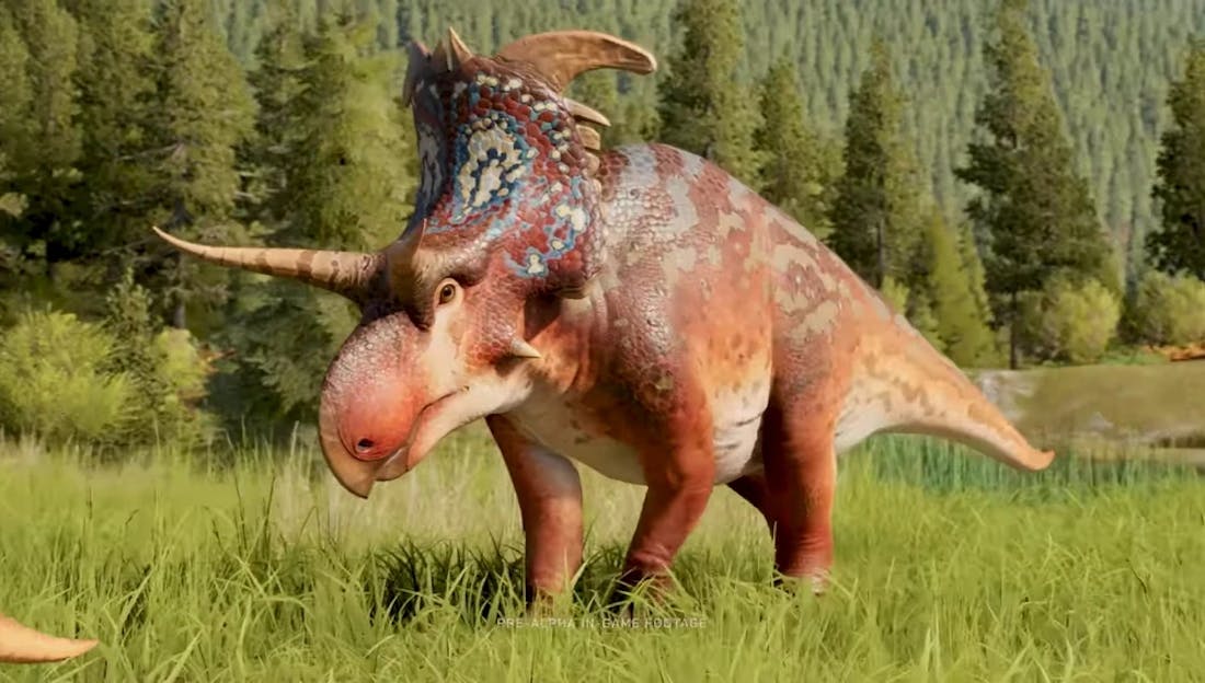 Jurassic World Evolution 3 Nieuwe Jurassic World Evolution 3-trailer licht de Lokiceratops uit