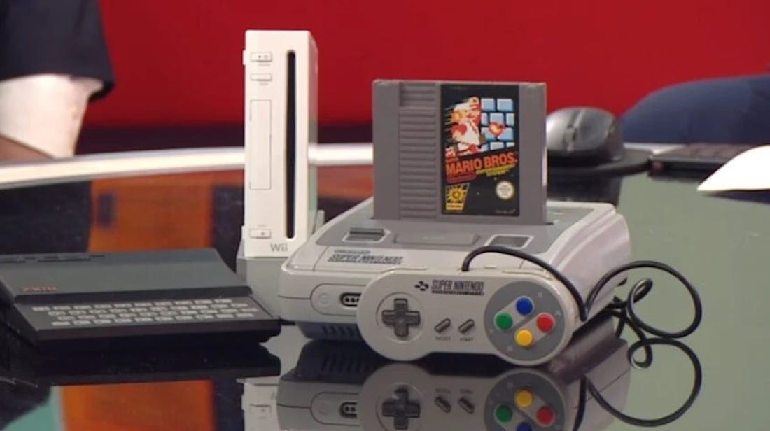 BBC BBC toont per ongeluk NES-cartridge in SNES-console op tv
