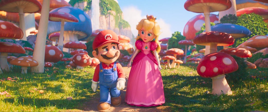 Super Mario Mario en Princess Peach zijn volgens Nintendo 'gewoon vrienden'