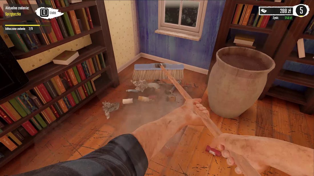 Low budget repairs Knap een Pools flatgebouw op in de playtest van Low-Budget Repairs