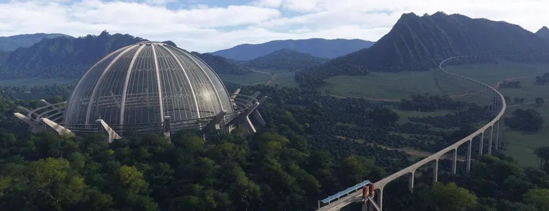 Microsoft Flight Simulator Microsoft Flight Simulator-spelers kunnen straks Jurassic World bezoeken