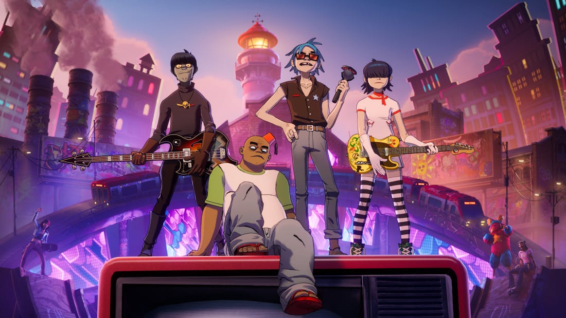 Fortnite Festival Gorillaz zijn headliner van tiende Fortnite Festival-seizoen