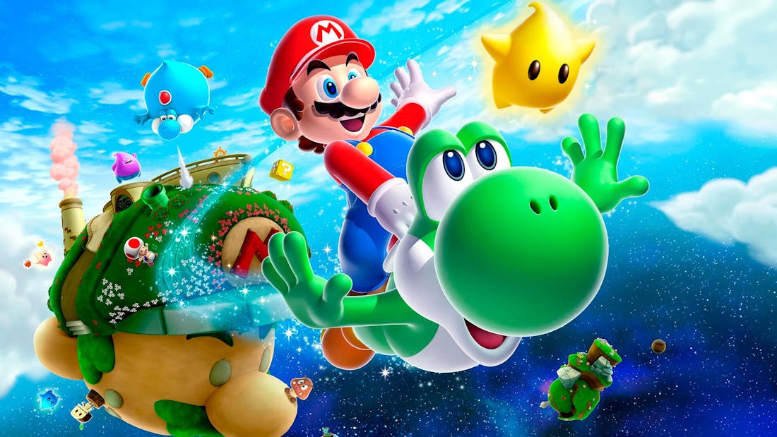 Super Mario Galaxy 2 Bekijk uitgebreide gameplaybeelden van de Super Mario Galaxy-collectie