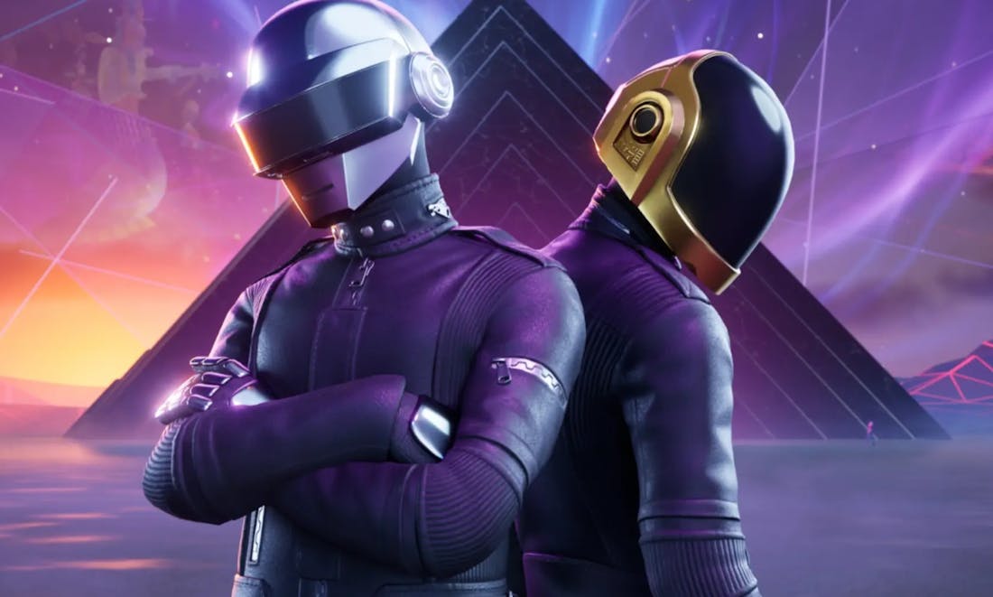 Fortnite Daft Punk-ervaring komt aankomend weekend naar Fortnite