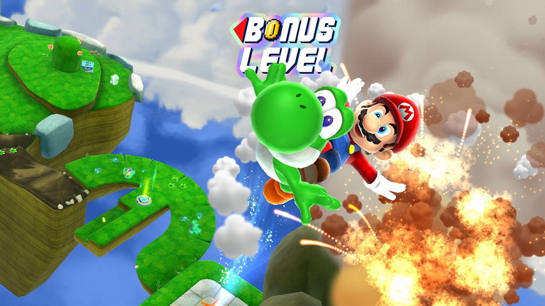Mario Galaxy Bonuslevel De oneindige creativiteit van Super Mario Galaxy - Bonuslevel