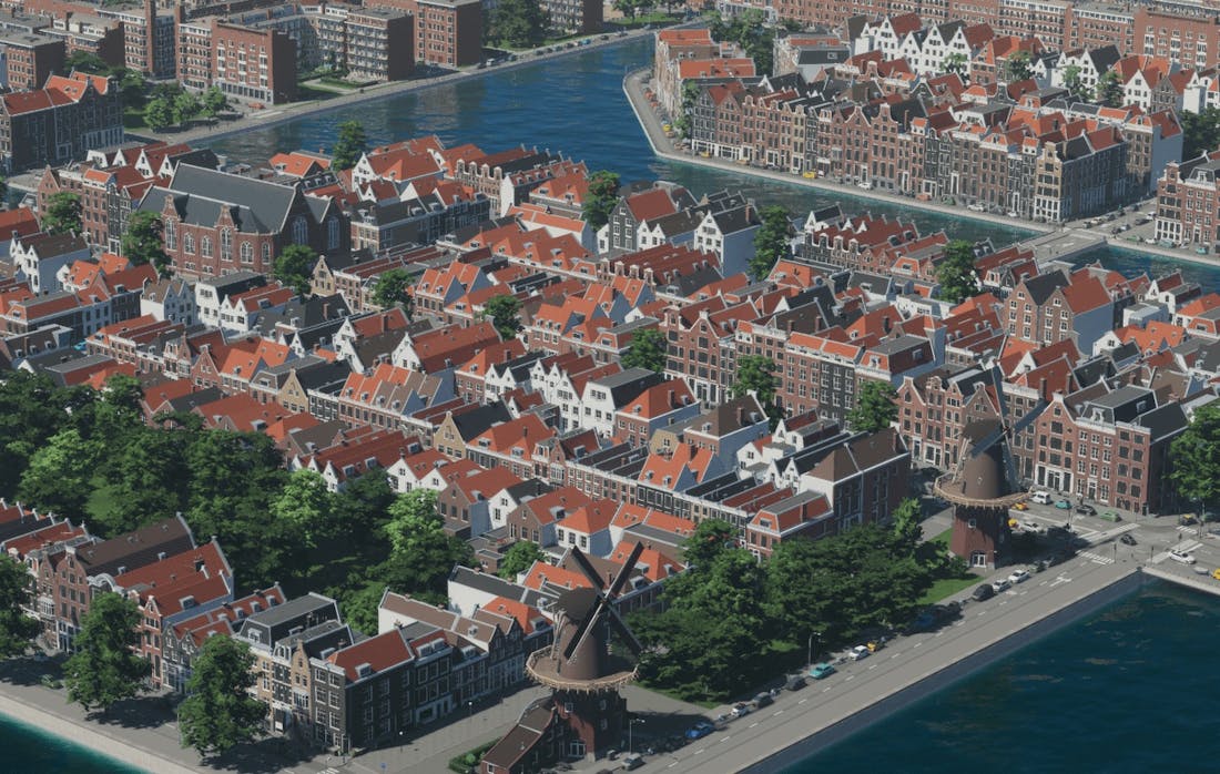 Cities: Skylines 2 Gratis 'Netherlands Pack' voor Cities: Skylines 2 beschikbaar