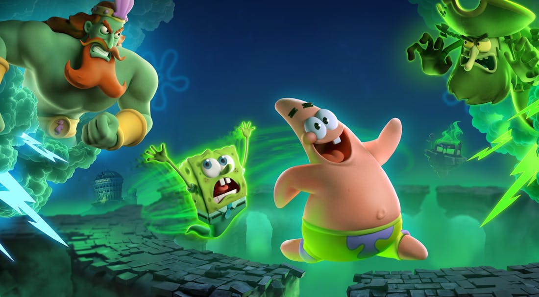 Spongebob Squarepants: Titans of the Tide Spongebob Squarepants: Titans of the Tide-trailer toont Jellyfish Fields