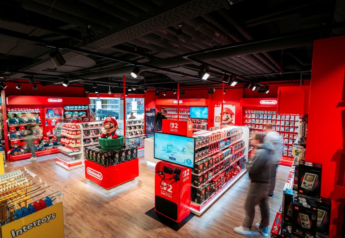 Nintendo-shop Eindhoven De eerste Nintendo-shop in de Benelux is geopend