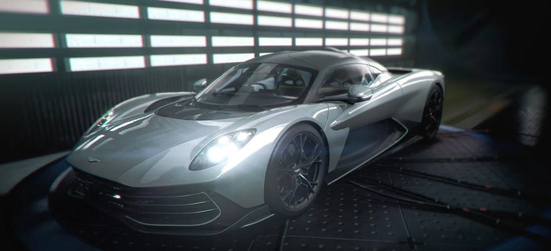 007 First Light In 007 First Light rijdt Bond rond in een Aston Martin Valhalla