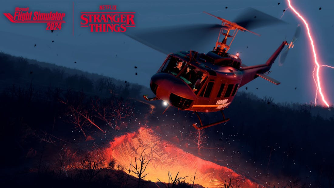 Microsoft Flight Simulator 2024 Gratis Stranger Things-dlc voor Microsoft Flight Simulator 2024 beschikbaar