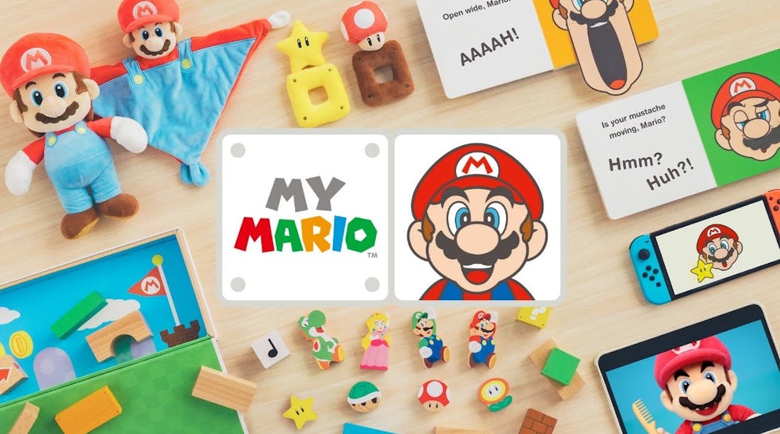 My Mario Nintendo brengt My Mario-merchandise voor de kleinsten in februari hier uit